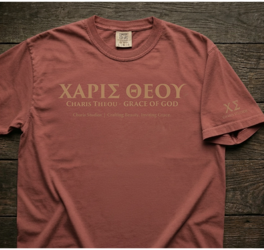 The Charis Definition Distressed Graphic Tee