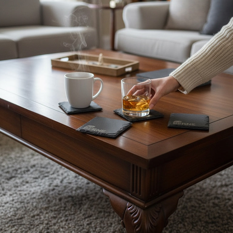 Custom Slate Coasters