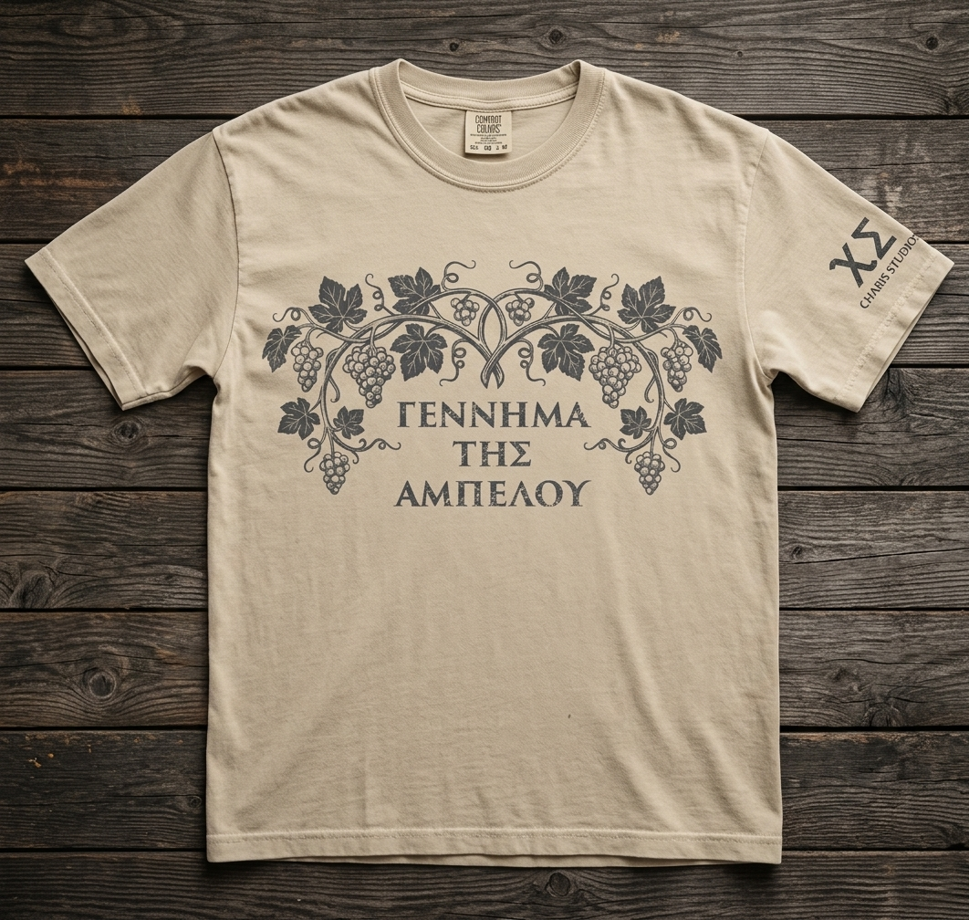 The Fruit of the Vine Botanical Illustrated T-Shirt
