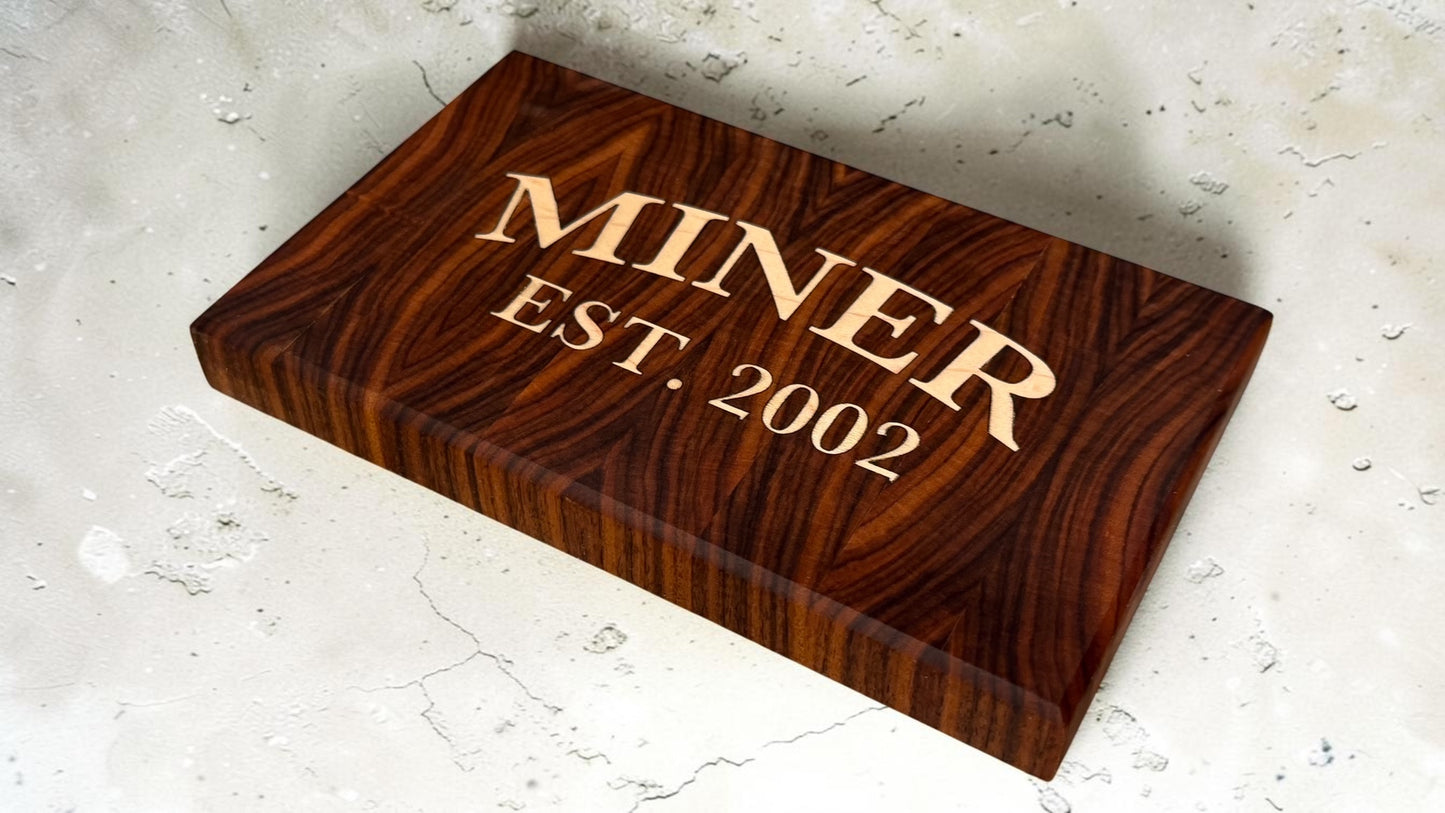 The Inlaid Legacy Plinth: Custom Dimensional Art