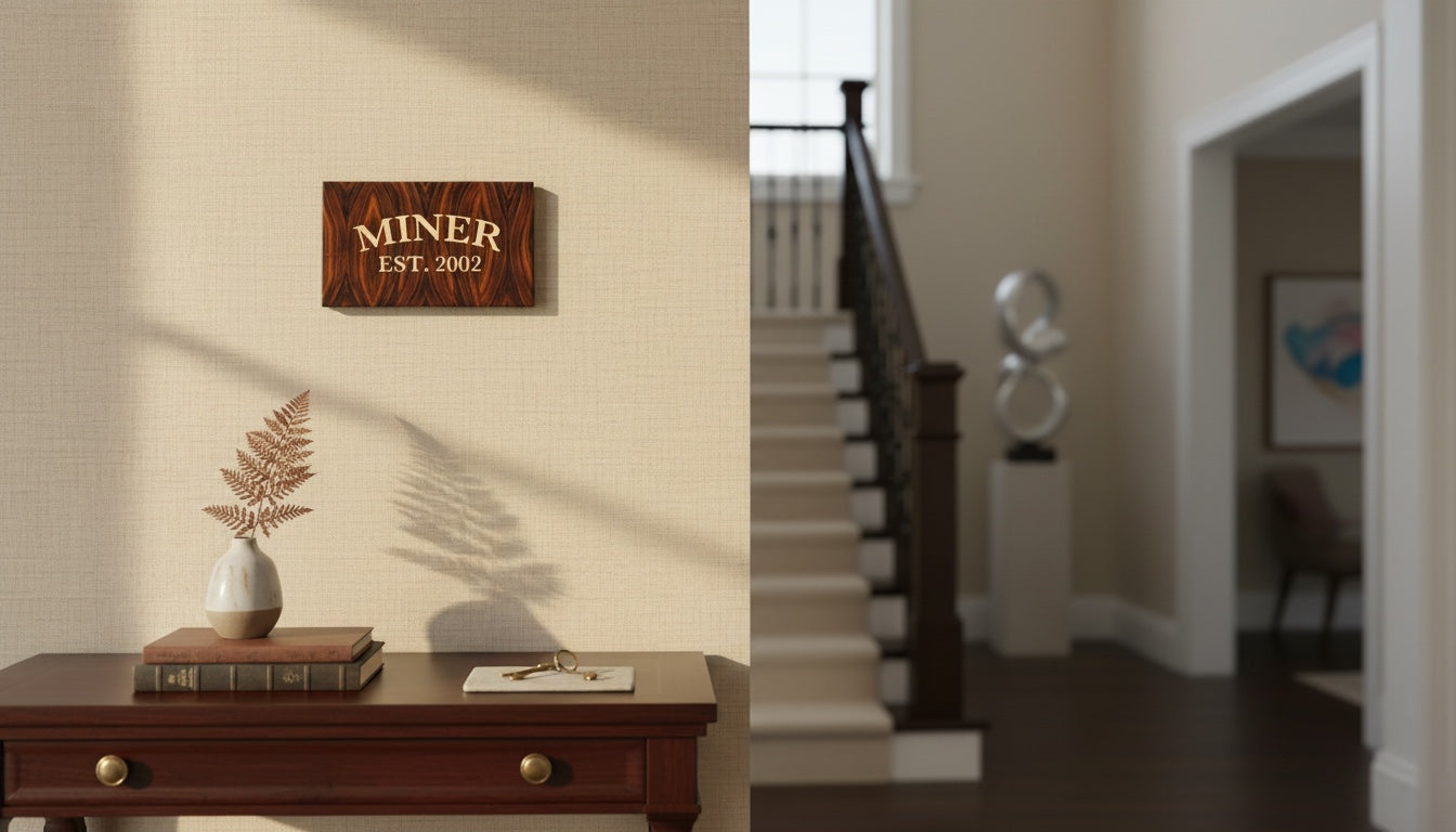 The Inlaid Legacy Plinth: Custom Dimensional Art